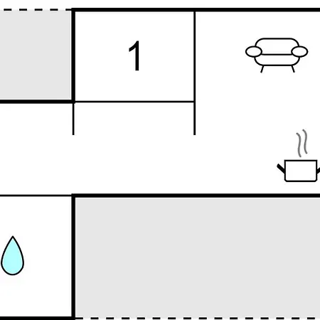 Gorgeous In With Kitchen 別荘 ファールスン